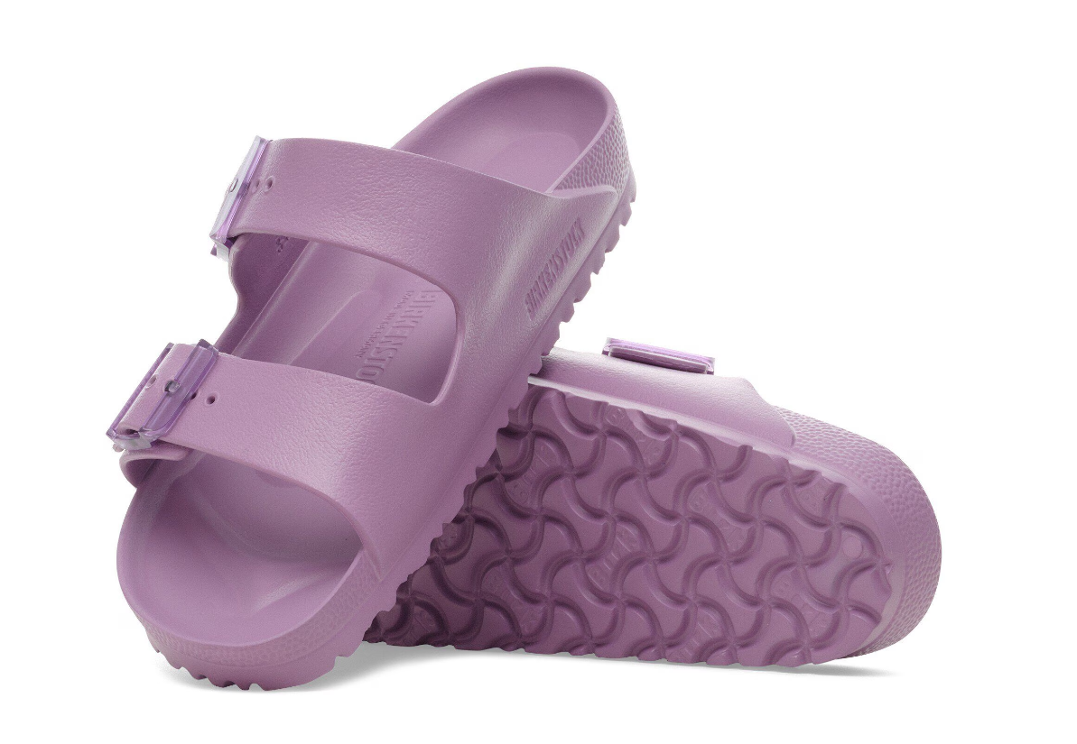 Birkenstock Arizona Stealth Buckle EVA Mauve Sandals