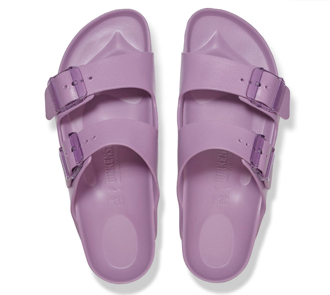 Birkenstock Arizona Stealth Buckle EVA Mauve Sandals