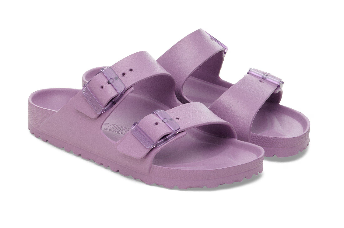 Birkenstock Arizona Stealth Buckle EVA Mauve Sandals