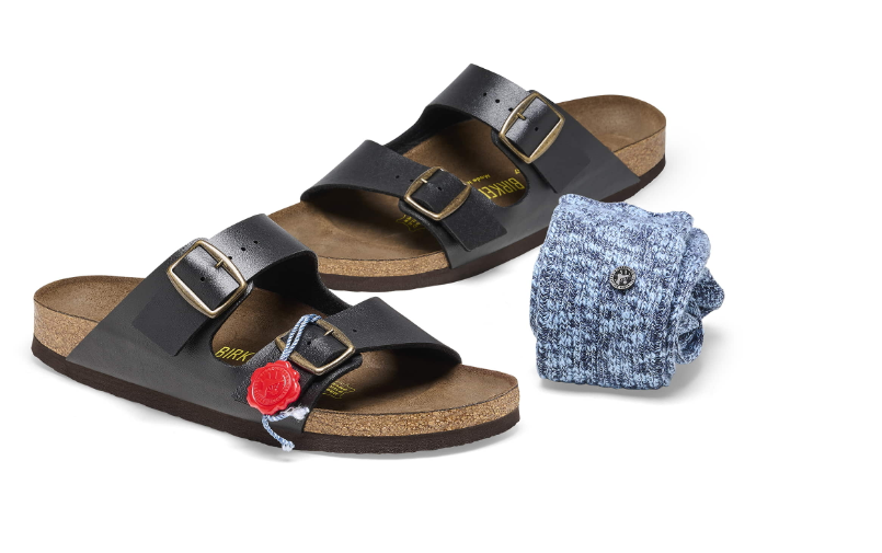 Birkenstock Arizona 1973 Birko-Flor Black Anniversary Sandals
