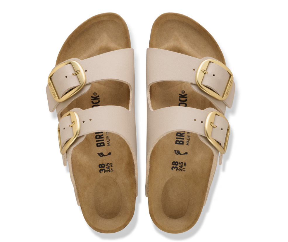 Birkenstock Arizona Big Buckle Birko-Flor Sandcastle