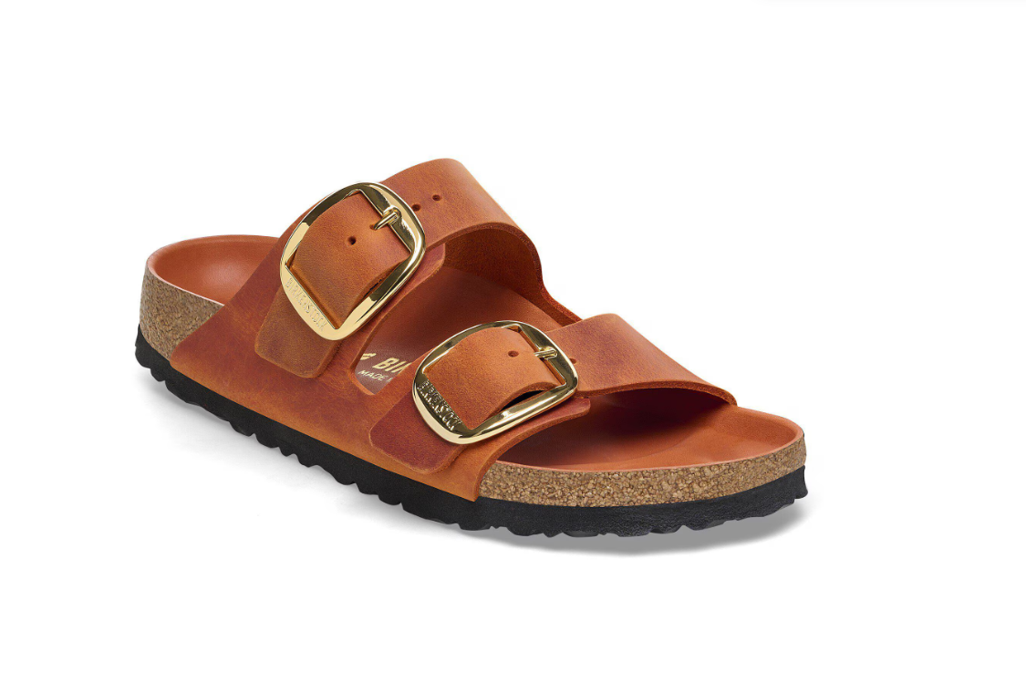 Birkenstock Arizona Big Buckle Oiled Leather Burnt Orange
