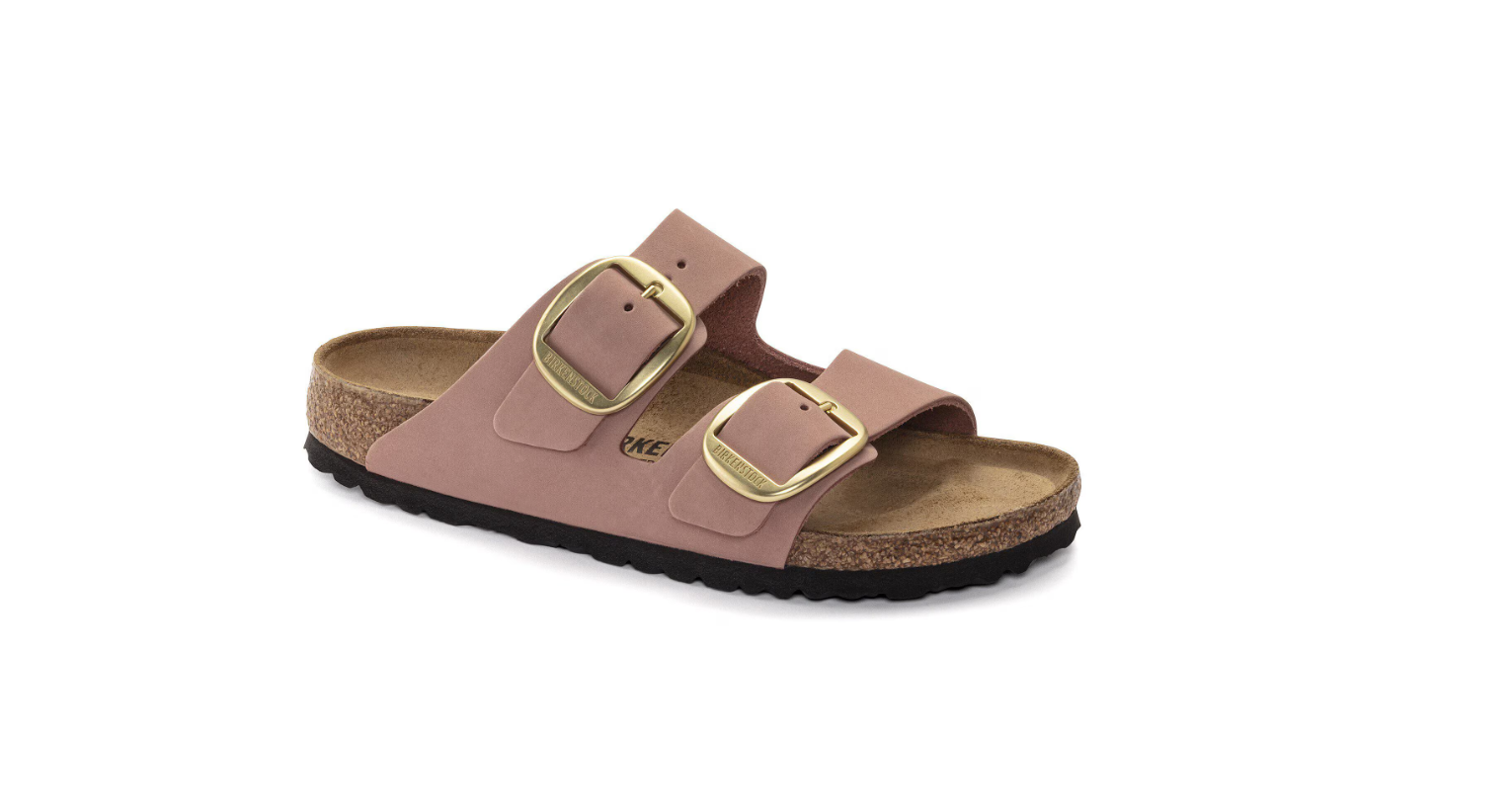 Birkenstock Arizona Big Buckle Nubuck Leather Old Rose