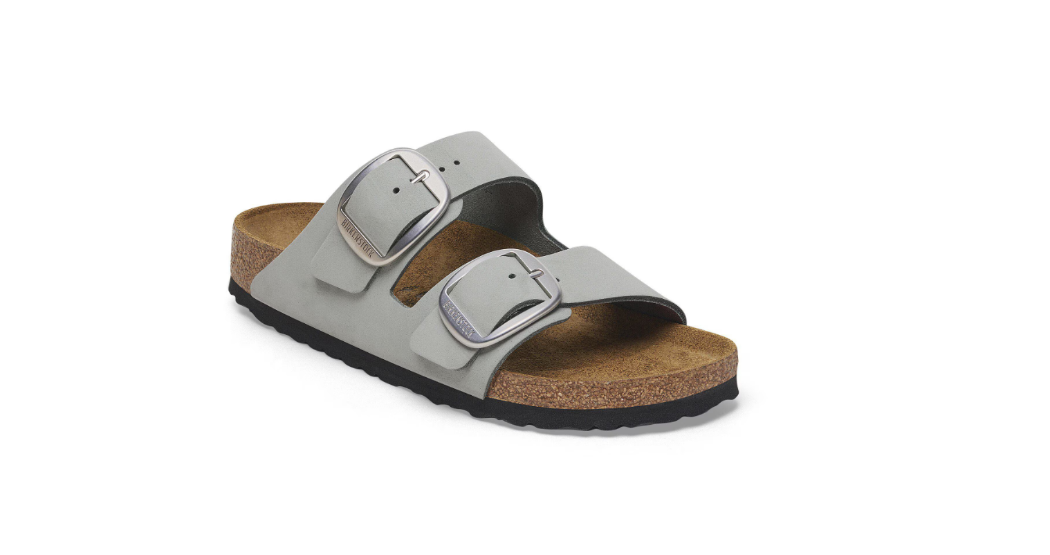 Birkenstock Arizona Big Buckle Nubuck Leather Pure Sage