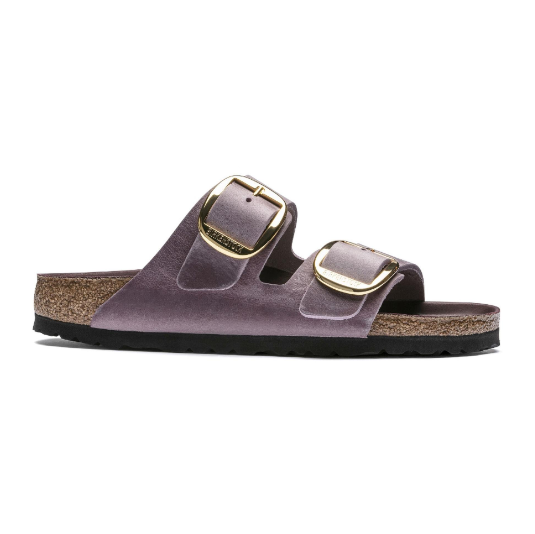 Birkenstock Arizona Big Buckle Waxy Leather Lavender Blush