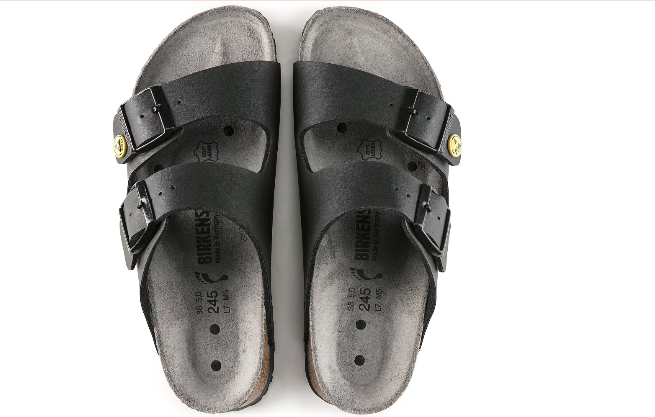 Birkenstock Arizona ESD Birko-Flor Black Sandal