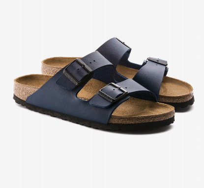 Birkenstock Arizona Birko-Flor Blue Sandals