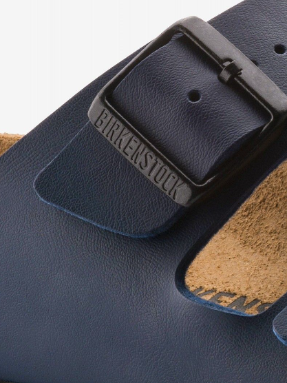 Birkenstock Arizona Birko-Flor Blue Narrow Sandals