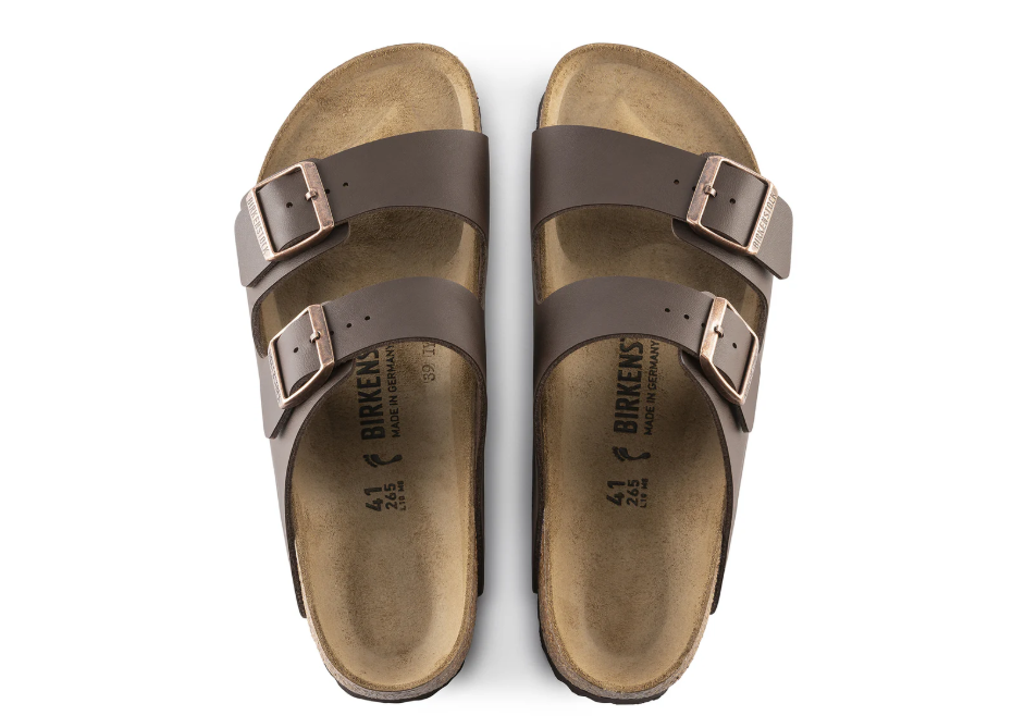 Birkenstock Arizona Birko-Flor Dark Brown Sandals