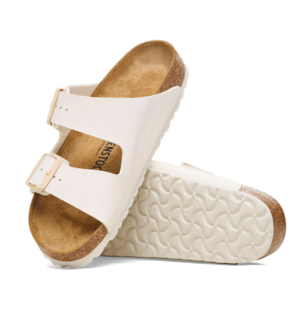 Birkenstock Arizona Birko-Flor Eggshell