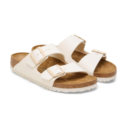 Birkenstock Arizona Birko-Flor Eggshell