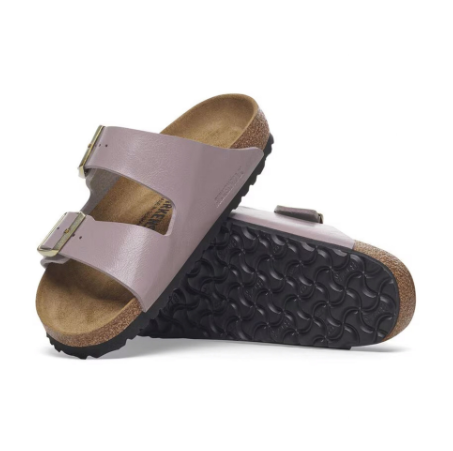 Birkenstock Arizona Birko-Flor Graceful Faded Purple Sandals