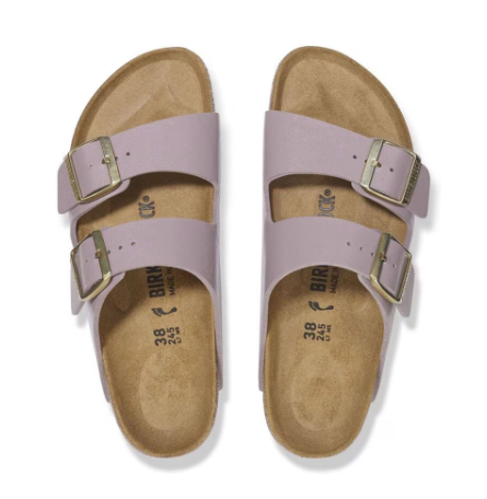 Birkenstock Arizona Birko-Flor Graceful Faded Purple Sandals