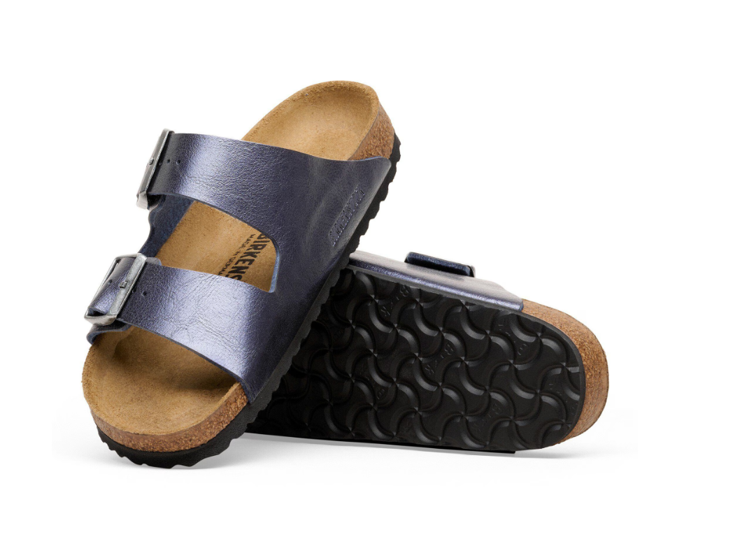 Birkenstock Arizona Birko-Flor Graceful Midnight Blue Sandals