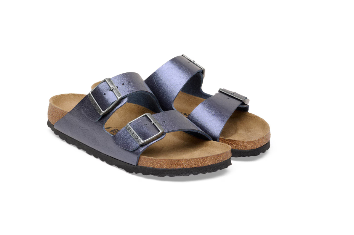 Birkenstock Arizona Birko-Flor Graceful Midnight Blue Sandals
