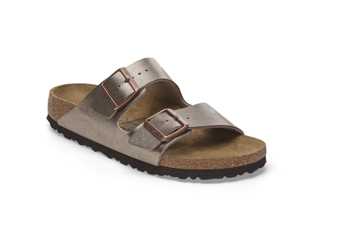Birkenstock Arizona Birko-Flor Graceful Taupe Sandals