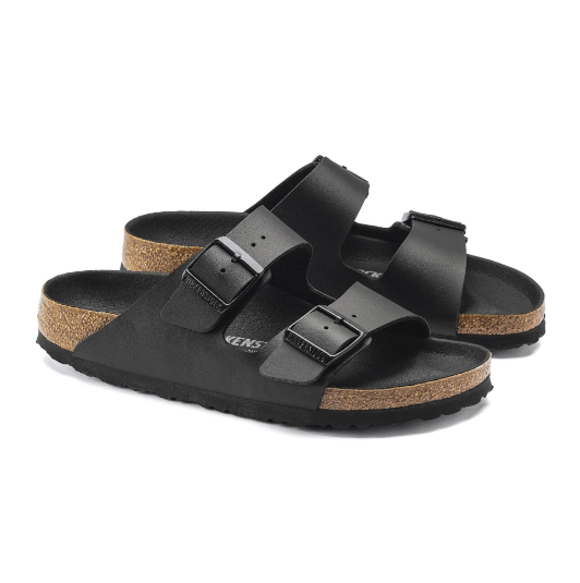 Birkenstock Arizona Birko-Flor Microfiber Footbed Black Sandals