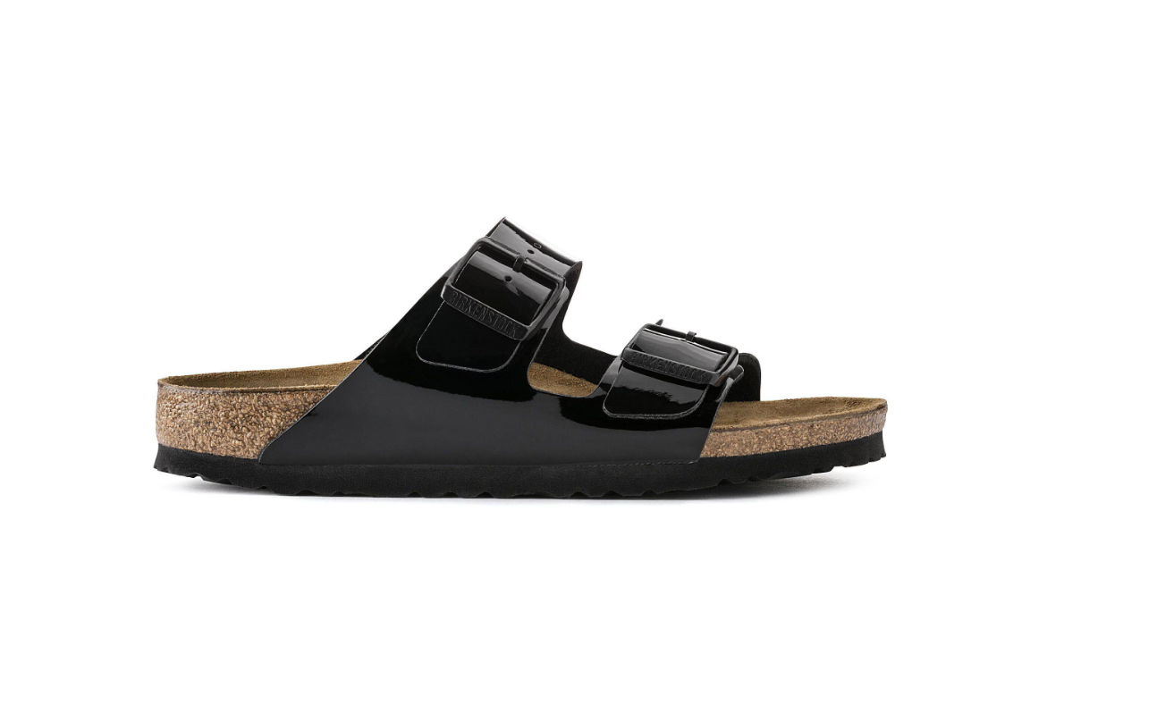 Birkenstock Arizona Birko-Flor Patent Black Patent Sandals
