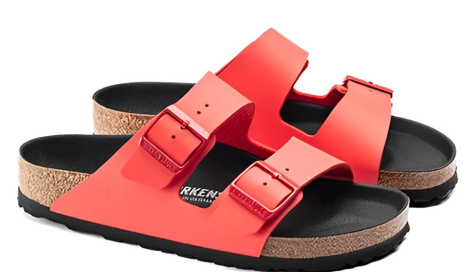 Birkenstock Arizona Birko-Flor Poppy Sandals