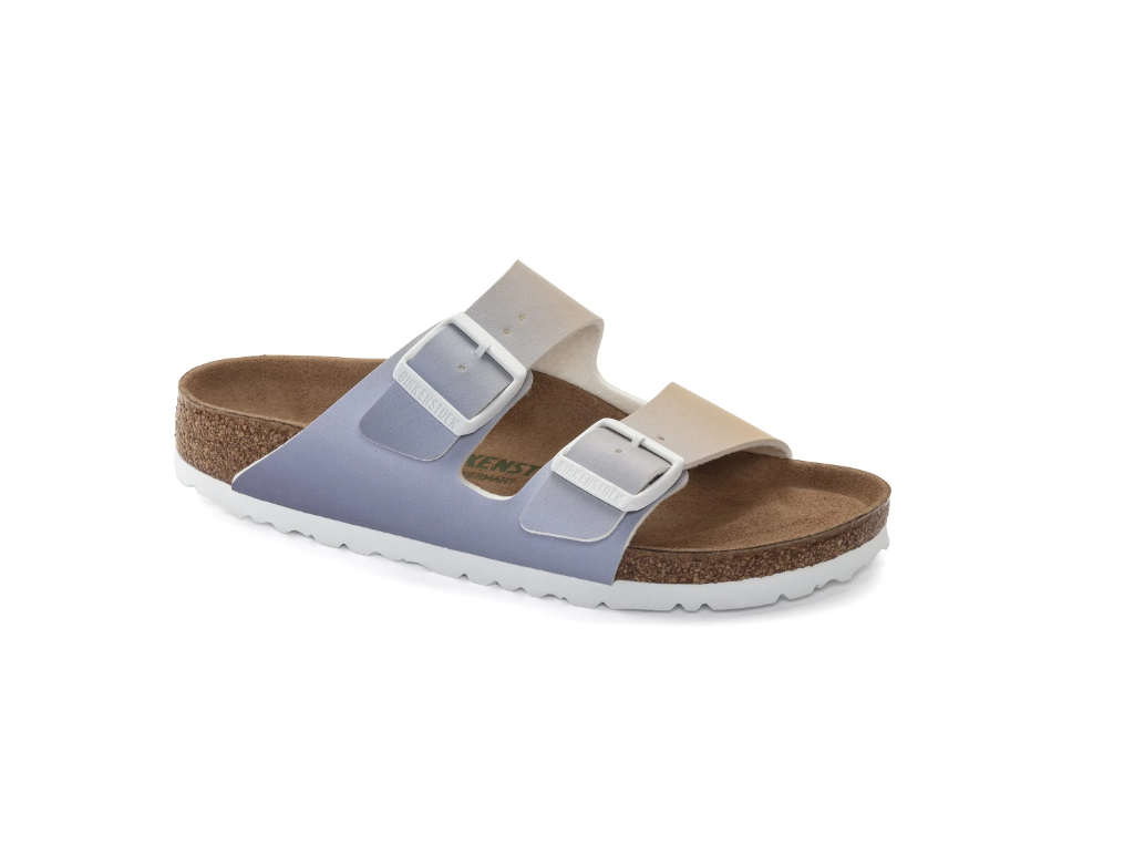 Birkenstock Arizona Birko-Flor Purple Fog Multi Vegan Sandals
