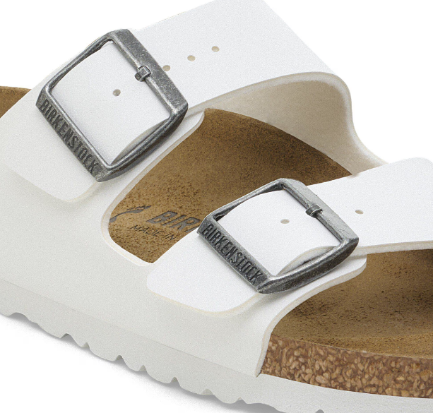 Birkenstock Arizona Birko-Flor White Sandals