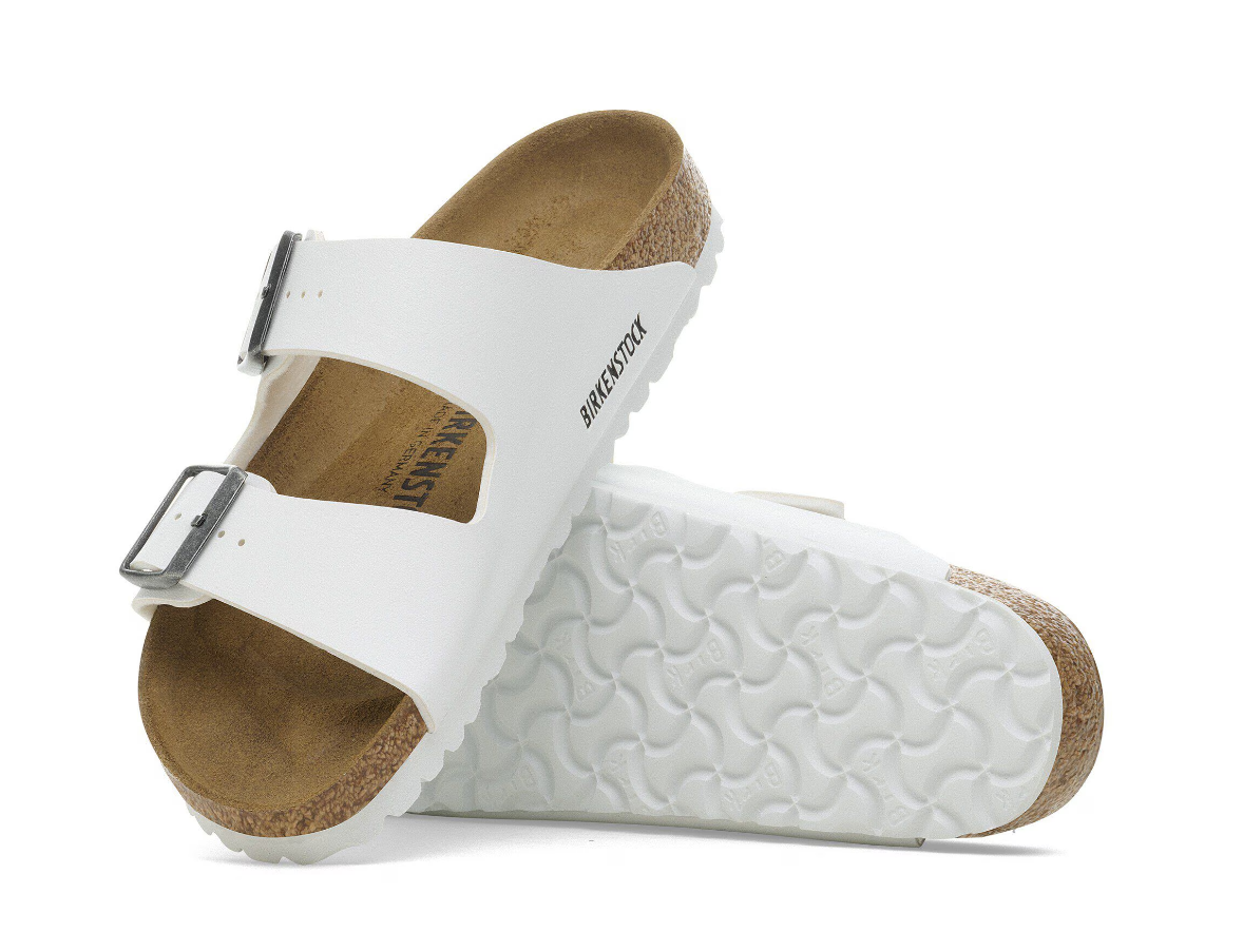 Birkenstock Arizona Birko-Flor White Sandals