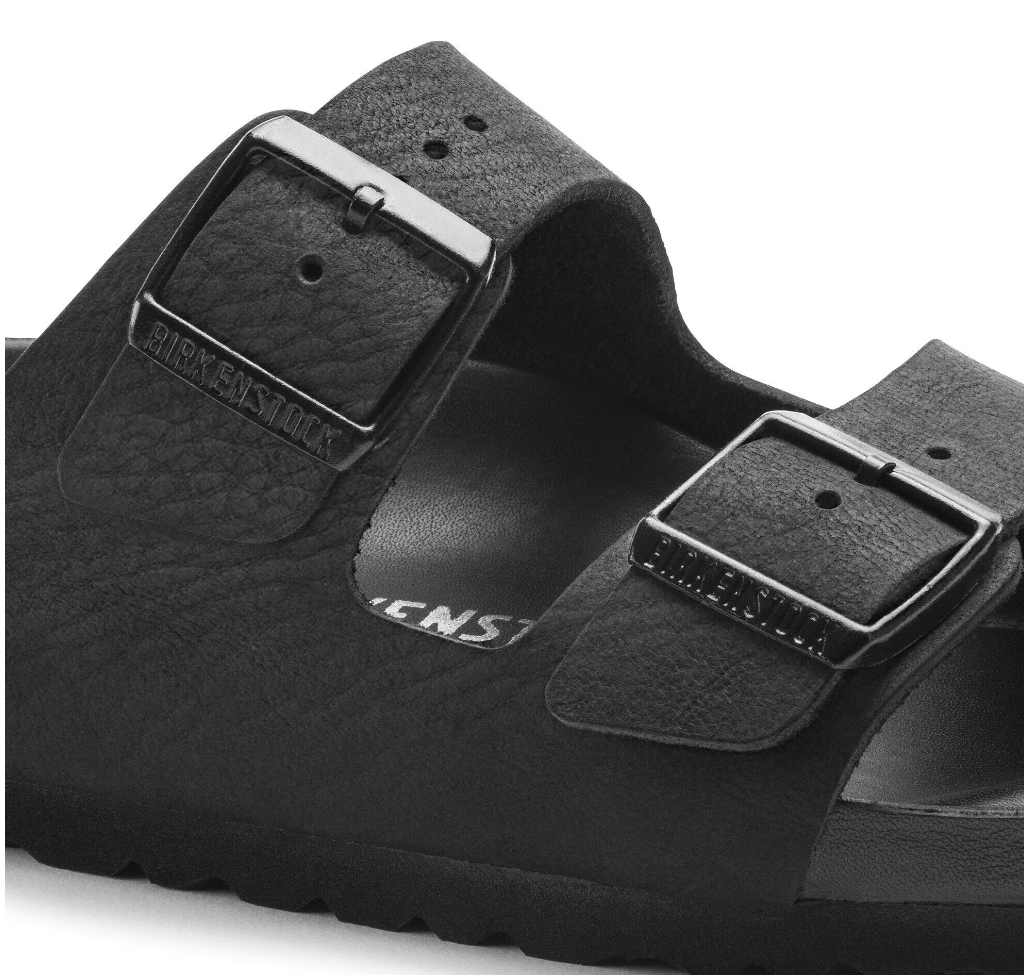Birkenstock Arizona Natural Leather Exquisite Black