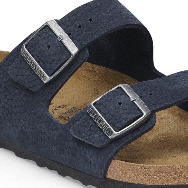 Birkenstock Arizona Nubuck Leather Midnight