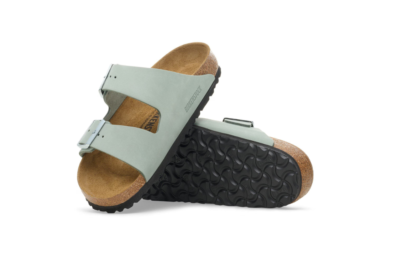 Birkenstock Arizona Nubuck Leather Pure Sage