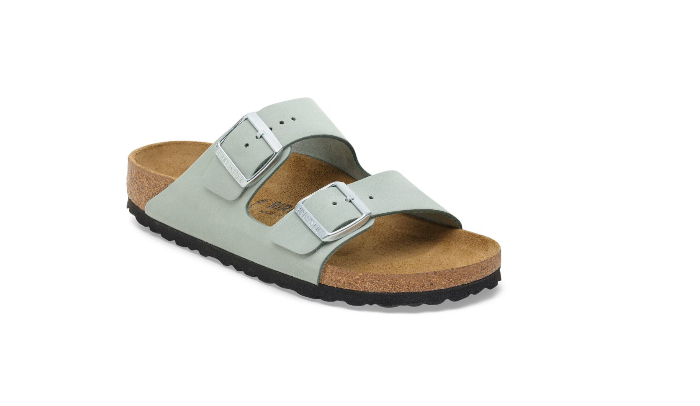 Birkenstock Arizona Nubuck Leather Pure Sage