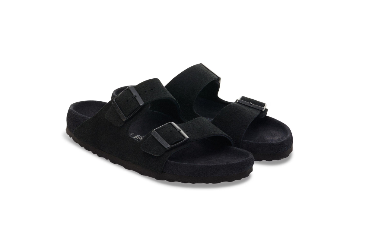 Birkenstock Arizona Exquisite Suede Leather Black