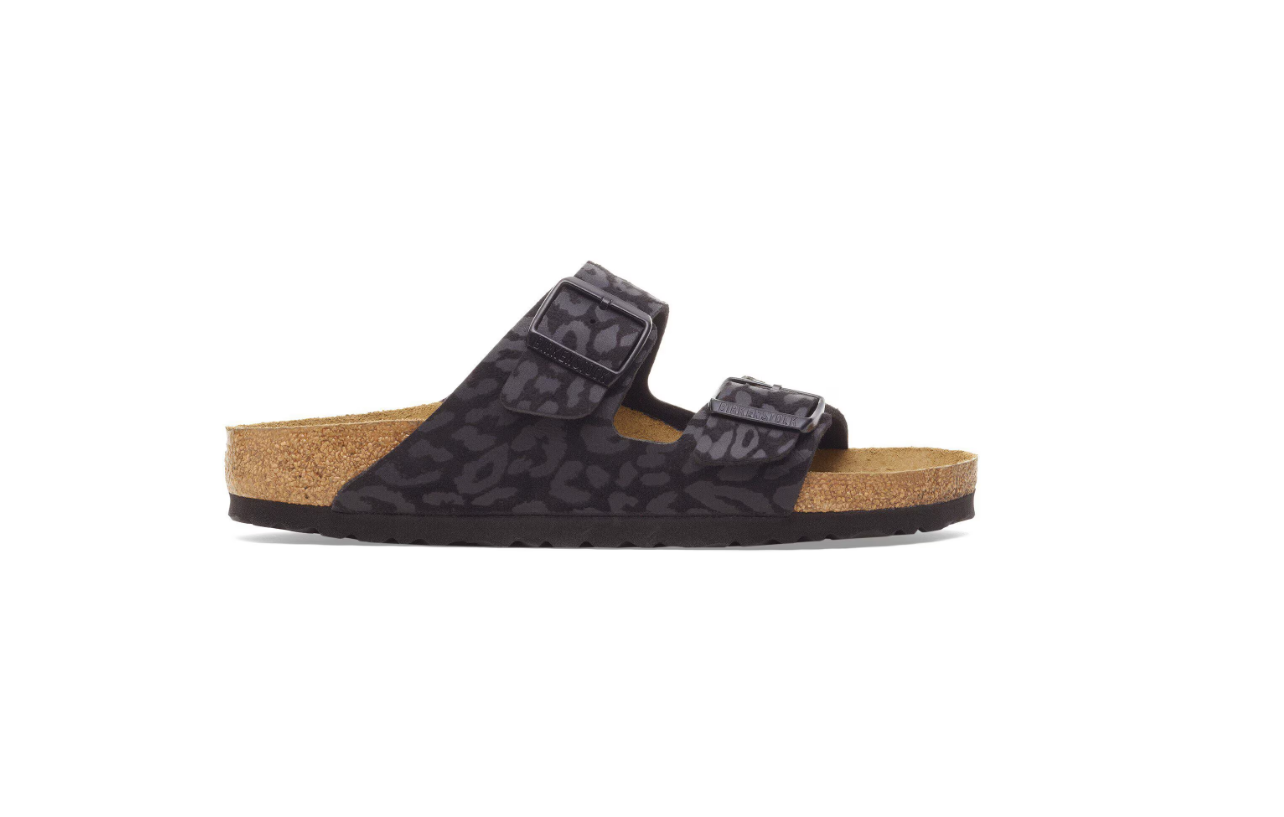 Birkenstock Arizona Synthetics Leo Black Sandals