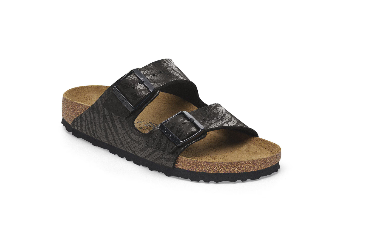 Birkenstock Arizona Synthetics Zebra Black Sandals