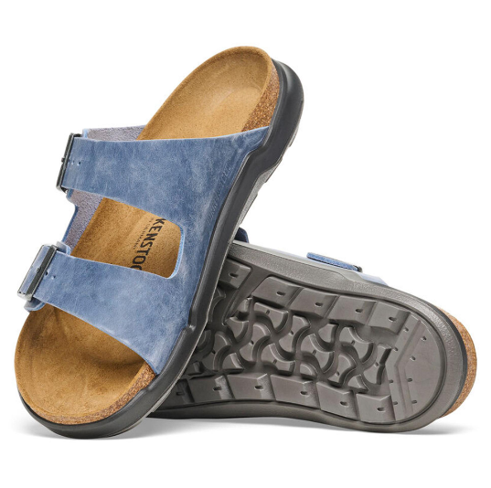 Birkenstock Arizona Crosstown Oiled Leather Elemental Blue