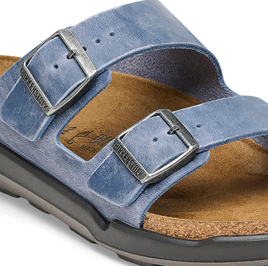 Birkenstock Arizona Crosstown Oiled Leather Elemental Blue