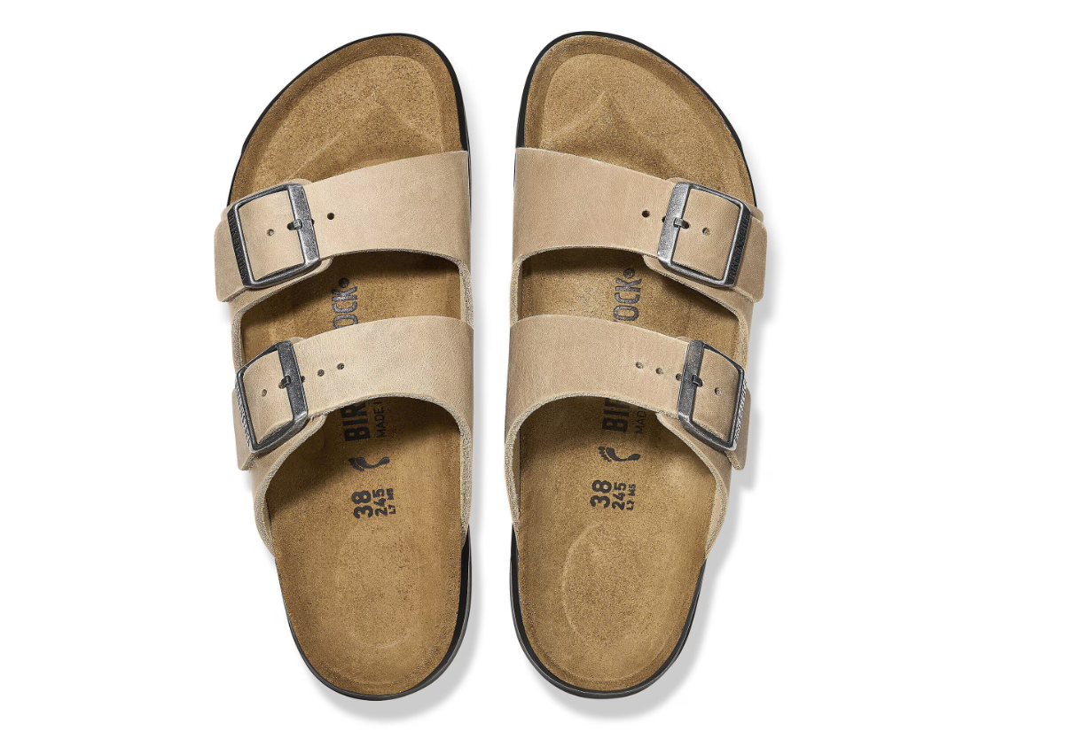 Birkenstock Arizona Crosstown Oiled Leather Tobacco Brown