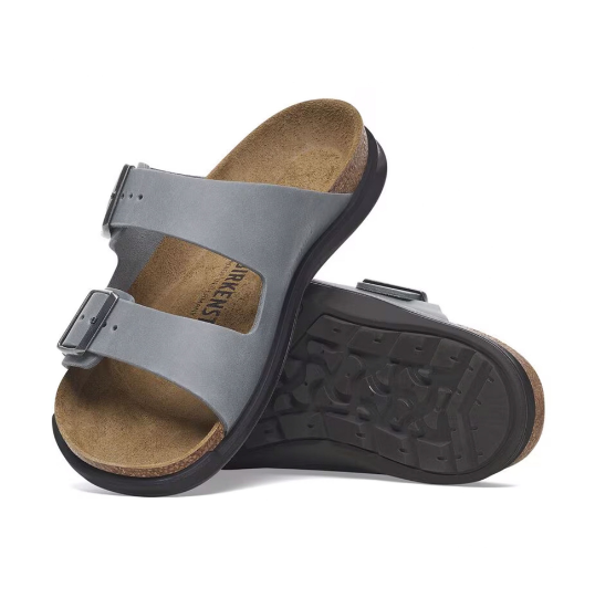 Birkenstock Arizona CT Oiled Leather Basalt Gray