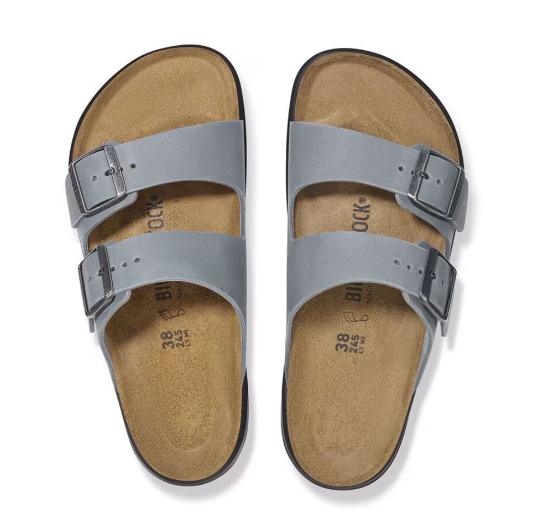 Birkenstock Arizona CT Oiled Leather Basalt Gray