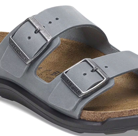 Birkenstock Arizona CT Oiled Leather Basalt Gray