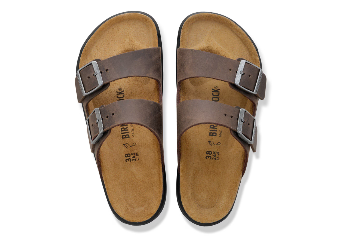Birkenstock Arizona Crosstown Waxy Leather Habana