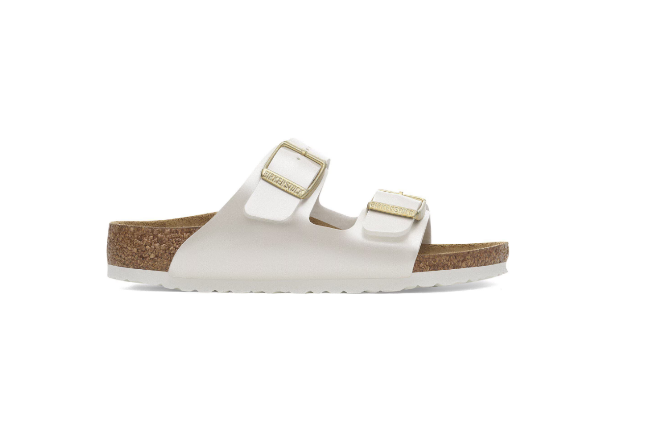 Birkenstock Arizona Kids Birko-Flor Electric Metallic Pearl Sandals