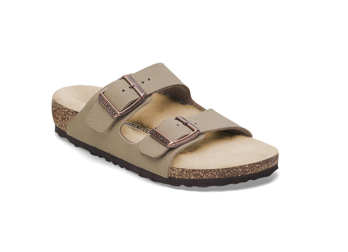 Birkenstock Arizona Kids Birko-Flor Desert Soil Gray Taupe Sandals