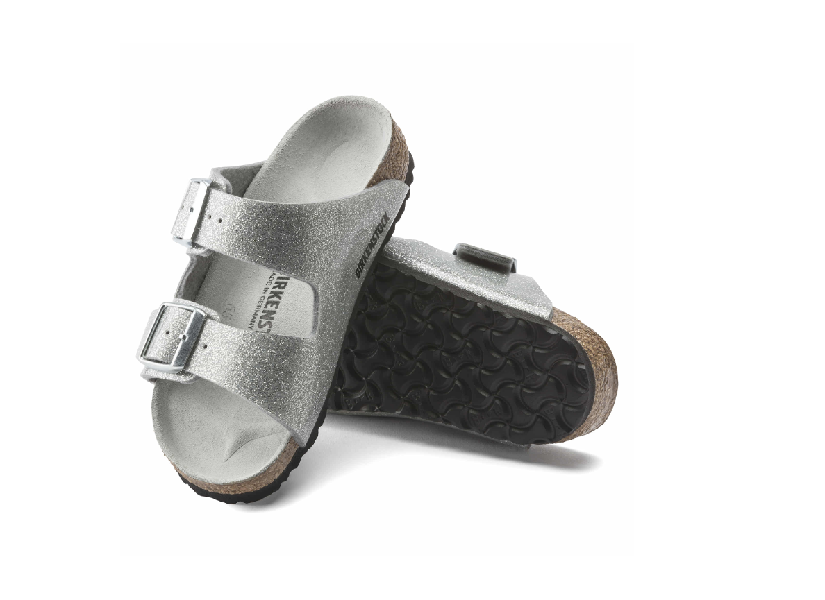 Birkenstock Arizona Kids Birko-Flor Magic Galaxy Silver