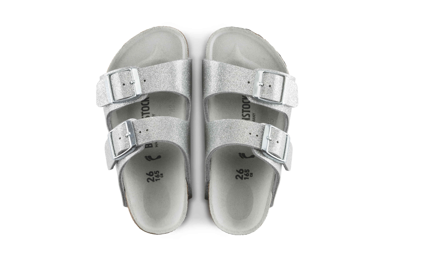 Birkenstock Arizona Kids Birko-Flor Magic Galaxy Silver
