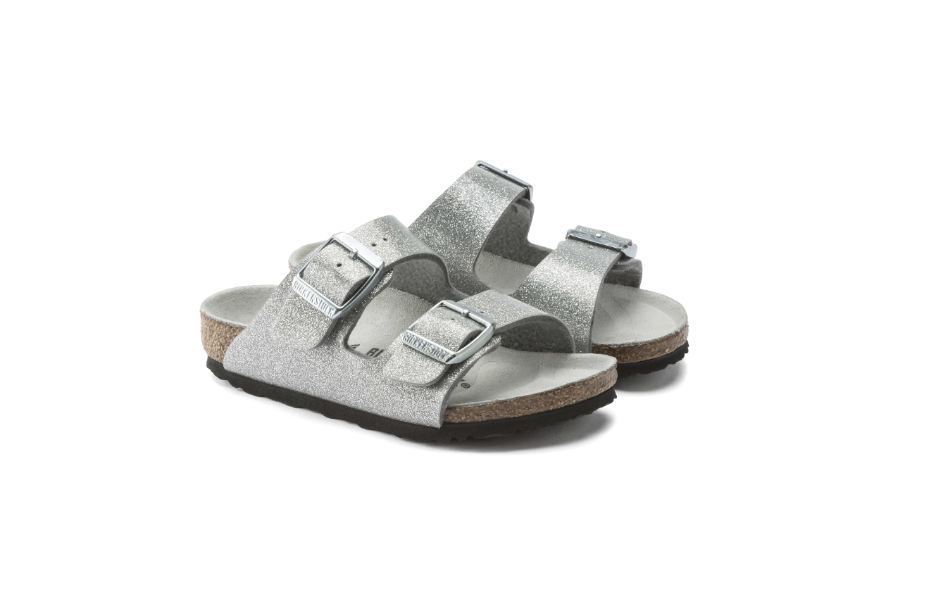 Birkenstock Arizona Kids Birko-Flor Magic Galaxy Silver