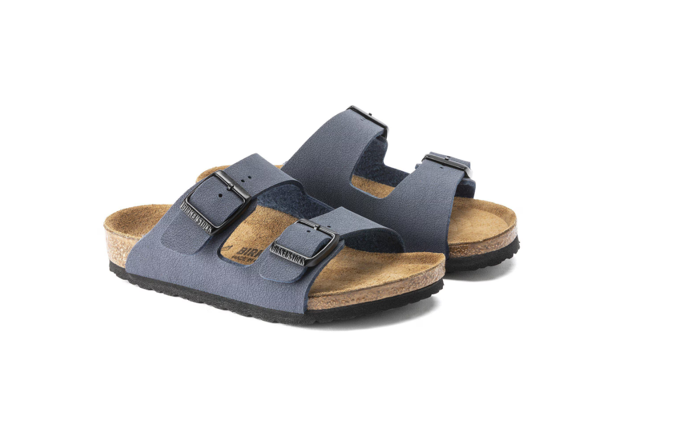 Birkenstock Arizona Kids Birko-Flor Nubuck Navy