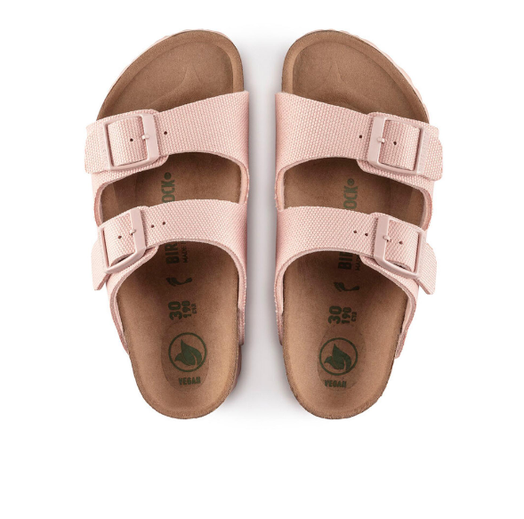 Birkenstock Arizona Kids Vegan Textile Soft Pink