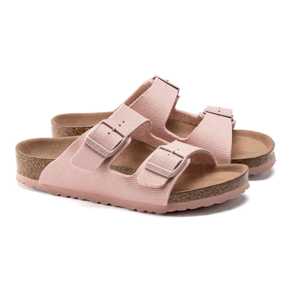 Birkenstock Arizona Kids Vegan Textile Soft Pink
