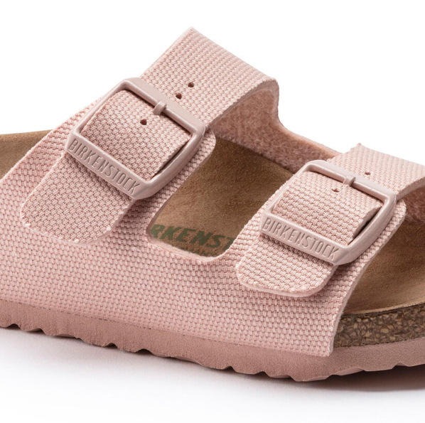Birkenstock Arizona Kids Vegan Textile Soft Pink