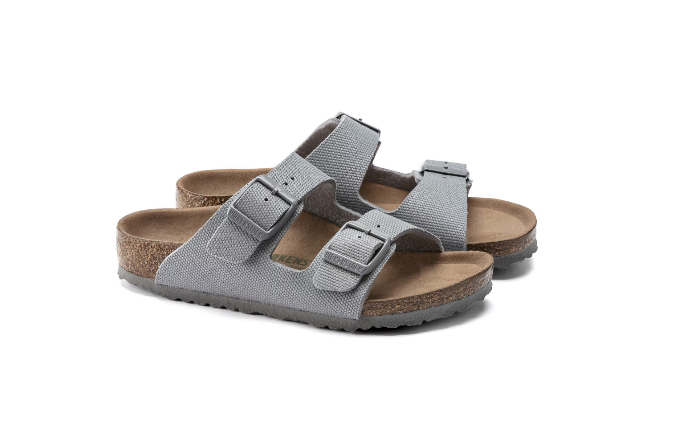 Birkenstock Arizona Kids Vegan Textile Stone Coin
